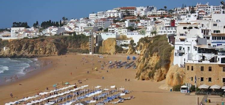 Casa Dos Sinos 2Bedroom Beach Apartment With Terrace Albufeira Exterior photo